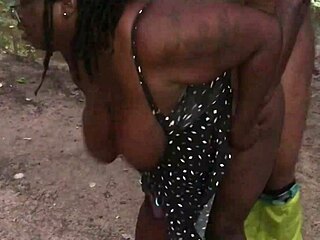 park ebony slut bent over for bbc cumshot full vid?