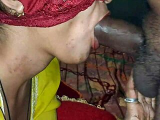 Newlywed Desi Bhabhi Delivers Intense Blowjob to Husband
