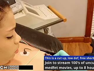 wanna be doctor-tampa forcing hitachi orgasms on phoenix rose guinea pig?