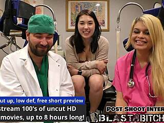 mina moon spreads pussy backstage pov gets blasted cum after domination missionary moaning