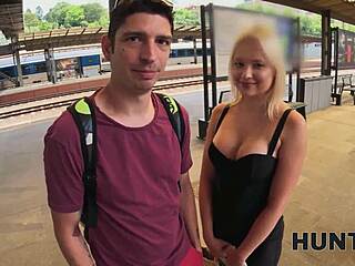these firm boobs cheat with a pickup stranger hunt4k