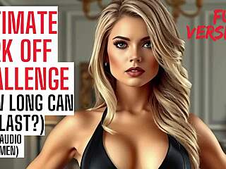 naughty jerk off challenge tests how long you last with erotic joi asmr audio