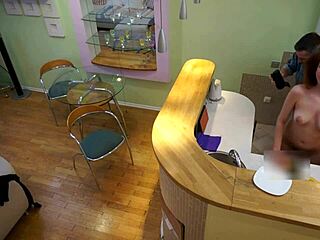 sweet stepdaughter seduces old cock in kitchen with daddy!