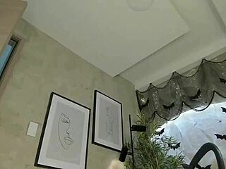 Curvy Tattooed Latina Bares Big Tits On Webcam