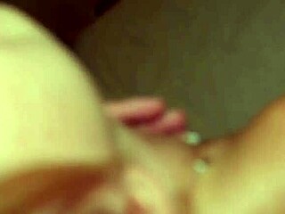 Cute blonde vacation sextape turns intense