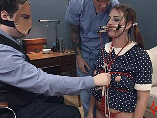 Blowjob Doll Alisha Adams Gets Face Fucked Hard!