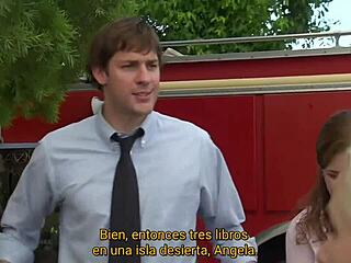 Deepthroat Action at the Office Webcam!