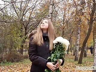 Nine months pregnant teen pushes limits on exhausting outdoor walks