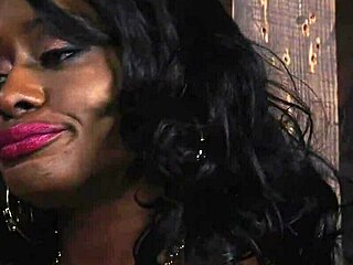 muscled black mistress bdsm whips bound male slave strapon femdom bizarre