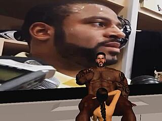 pussy lines up for hunk duane brown