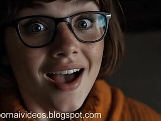 stepbrother makes velma moan riding cowgirl deepthroat doggystyle cumshot bliss