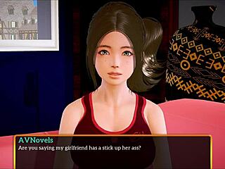 playing games with big ass redhead teen family member