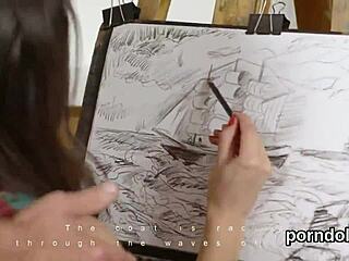 young cutie teased hard then shagged by old tutor pussy pounding