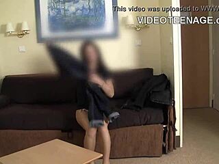 Eager 18-Year-Old Teen Tries Porn Casting Interview