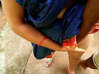 damn, watching stepmom pee then quick outdoor sex cum on her huge tits