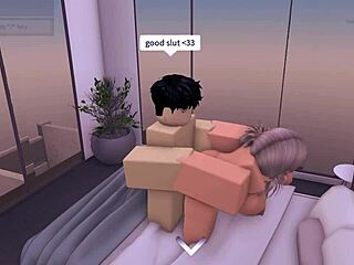 OMG! Horny Roblox Slut Craves Public Condo Pound Session Now!