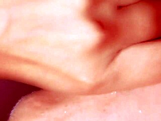 japanese homestay girl experiences massive cock blowjob close-up