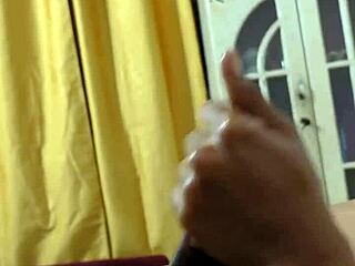 her soft hands milk my throbbing cock perfectly