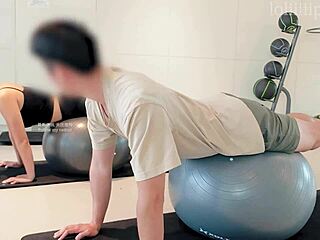 i pick up cute athletic chinese gym girl and fuck her hard