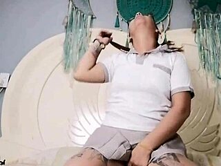 danabarzagli relives steamy latina solo heat with squirting climax