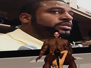 pussy lines up for hunk duane brown