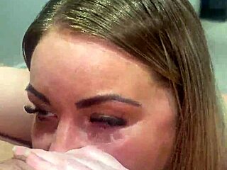 Step Mom Sucks Stepson's Huge Dick Deep