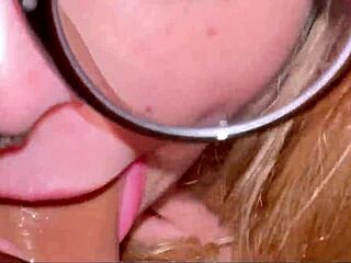 study buddy blonde teen sneaks blowjob from friend instead