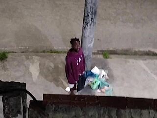 she called the beggar over and fucked him raw without a condom