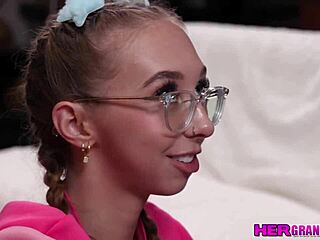 stepgranddaughter breezy bri flirts with older men earning hard pussy pounding from stepgrandpa eric john