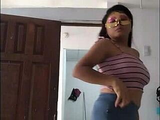 Busty Milf's Sensual Dance for Lover