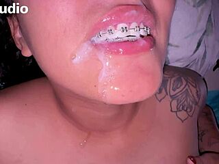 i fuck my stepsister's mouth she loves swallowing my cum