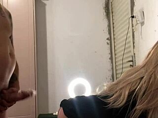 stepdaughter's tight ass fucked while wife leaves me with her sex doll