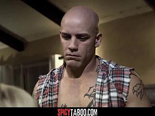 pervy stepdad roughly pounds blonde teen stepdaughter doggystyle cowgirl deepthroat taboo frenzy