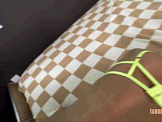 sharing a bed all weekend with my sexy latina stepmom leads to forbidden taboo pounding with luna colombiana