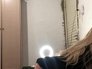 stepdaughter's tight ass fucked while wife leaves me with her sex doll