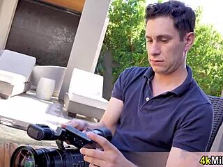 anna bell peaks squirts as top milf model gets fingered fucked rough