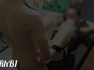 Homemade redhead milf wife moans to juicy orgasm fuck