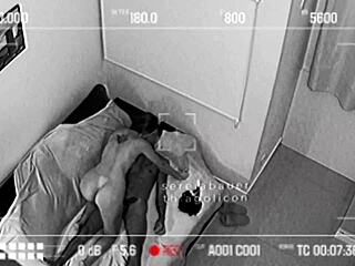 Wife Caught On Hidden Cam Getting Big Ass Pounded By Lover While Hubby Works