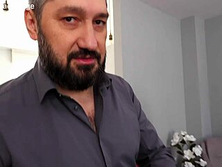 Behind scenes funky town gags on cocks in rough mmf double with stepbros