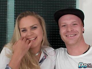 Blonde Wife Barra Brass Anally Creampied by Bull