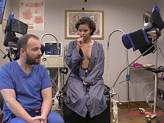 Rebel Wyatt strips for Tampa uni entrance physical backstage reveal