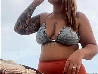 At beach pussy swollen wet ready for hard cock pounding now!
