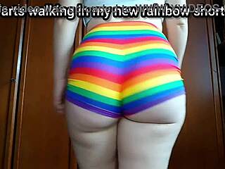 January's Steamy Fart Fetish Compilation: Big Ass Worship, Shaking and Teasing Close-Ups