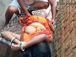 Indian teacher seduces student for first-time mms sex on camera