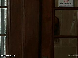 security guards roughly ANAL FUCK bound milf slave