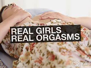 horny andre fucks dripping pussy with toys orgasm!