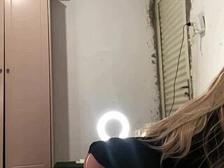 stepdaughter's tight ass fucked while wife leaves me with her sex doll