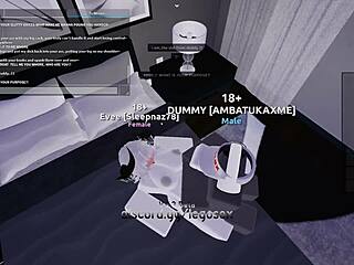 oh god fuck my ass harder roblox style!!