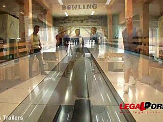 angie moon's horny ass gangbanged 6on1 dp creampie bowling