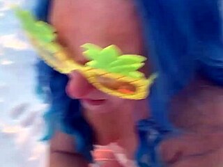 Spray Steamy Piss in Slave Wife's Mouth Publicly!